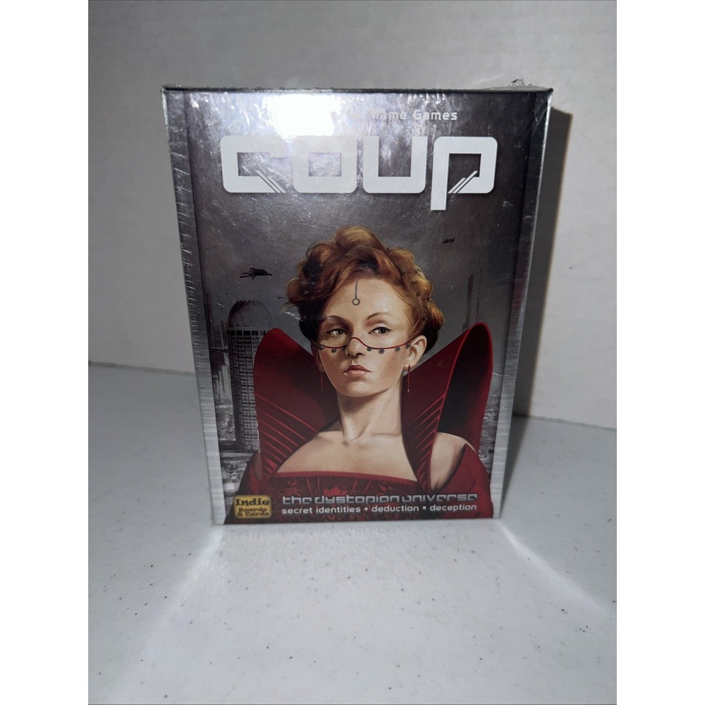 Coup Dystopian Universe Secret Identifies Card Game Indie Boards & Cards New